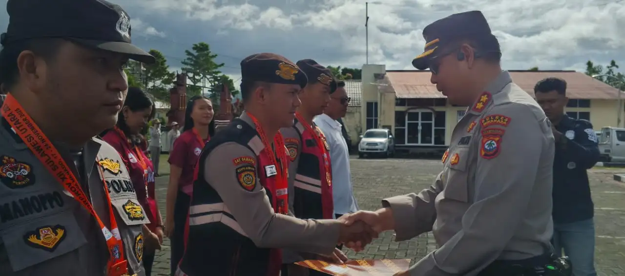 Prestasi adalah Pengabdian, Dedikasi adalah Kehormatan” — Polres Minahasa Apresiasi Atlet Berprestasi PORPROV Sulut 2025
